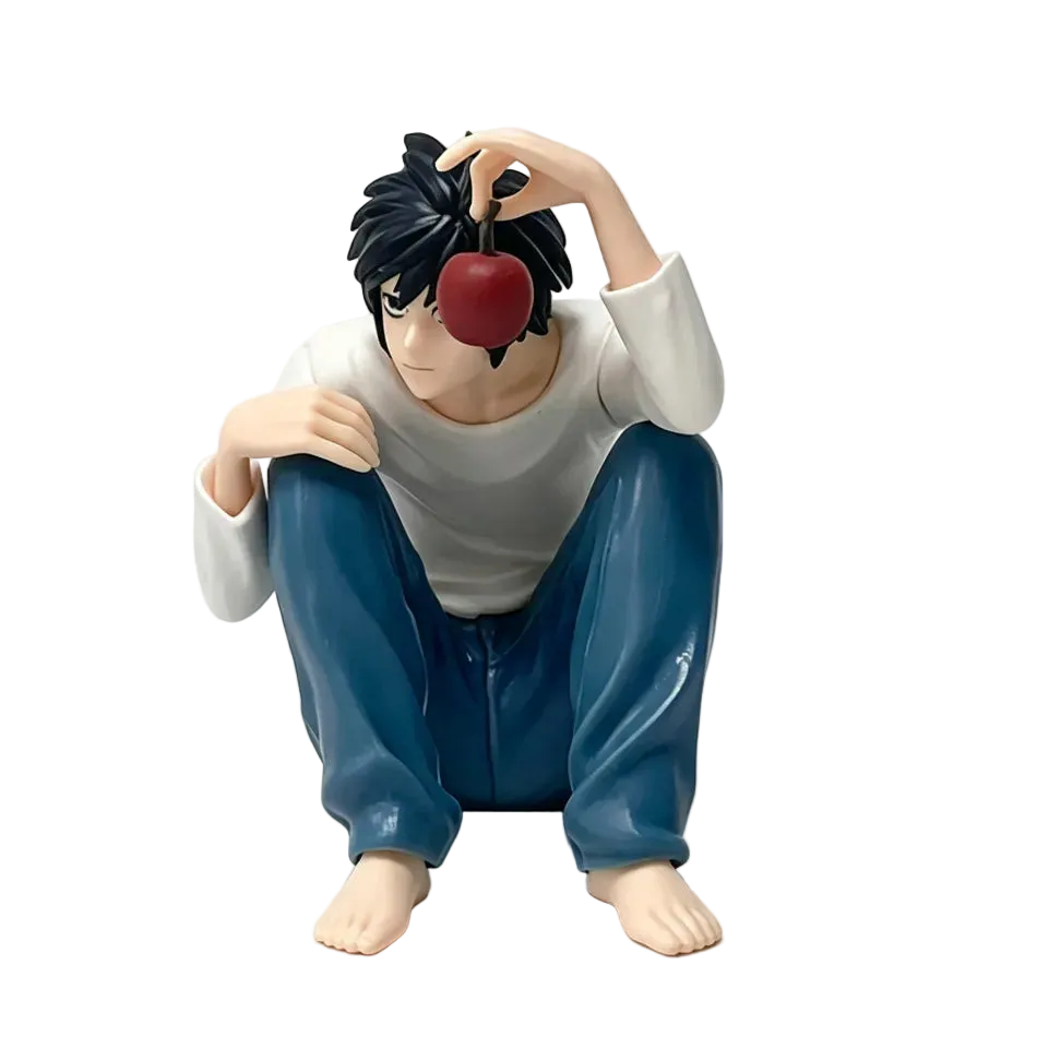 L Lawliet Noodle Stopper Figure – Death Note Collectible