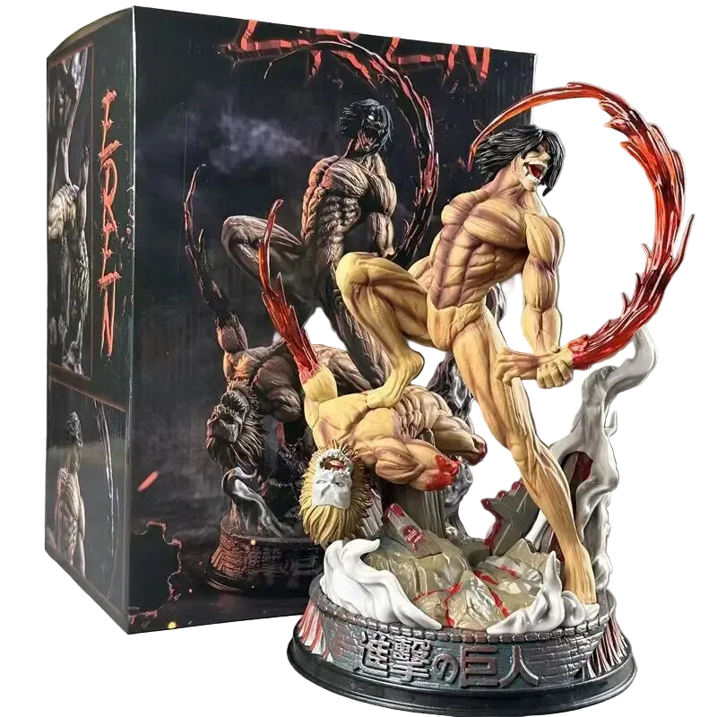 Eren Yeager Combat Form Figure – Attack on Titan Collectible