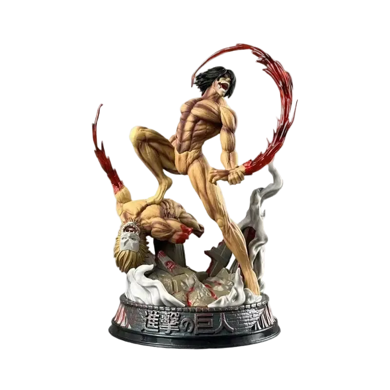 Eren Yeager Combat Form Figure – Attack on Titan Collectible