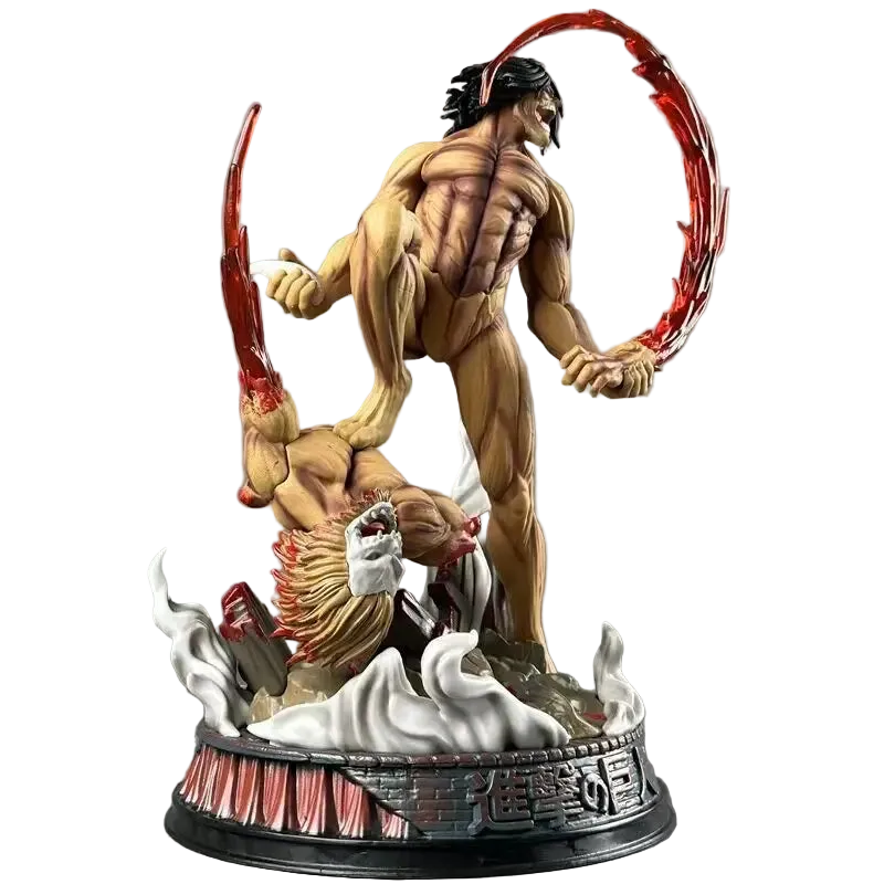 Eren Yeager Combat Form Figure – Attack on Titan Collectible