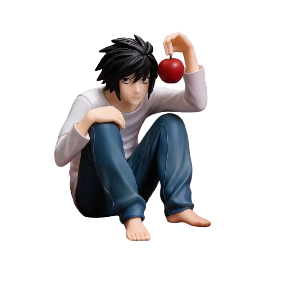 L Lawliet Noodle Stopper Figure – Death Note Collectible