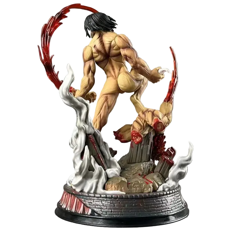 Eren Yeager Combat Form Figure – Attack on Titan Collectible