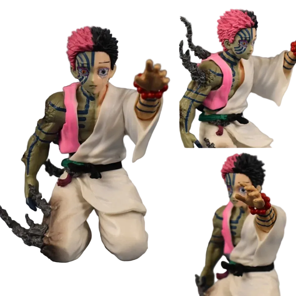 Akaza Kneeling Pose Figure – Demon Slayer Collectible