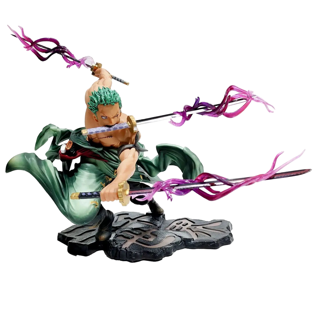 Roronoa Zoro Three-Sword Style Figure – One Piece Collectible