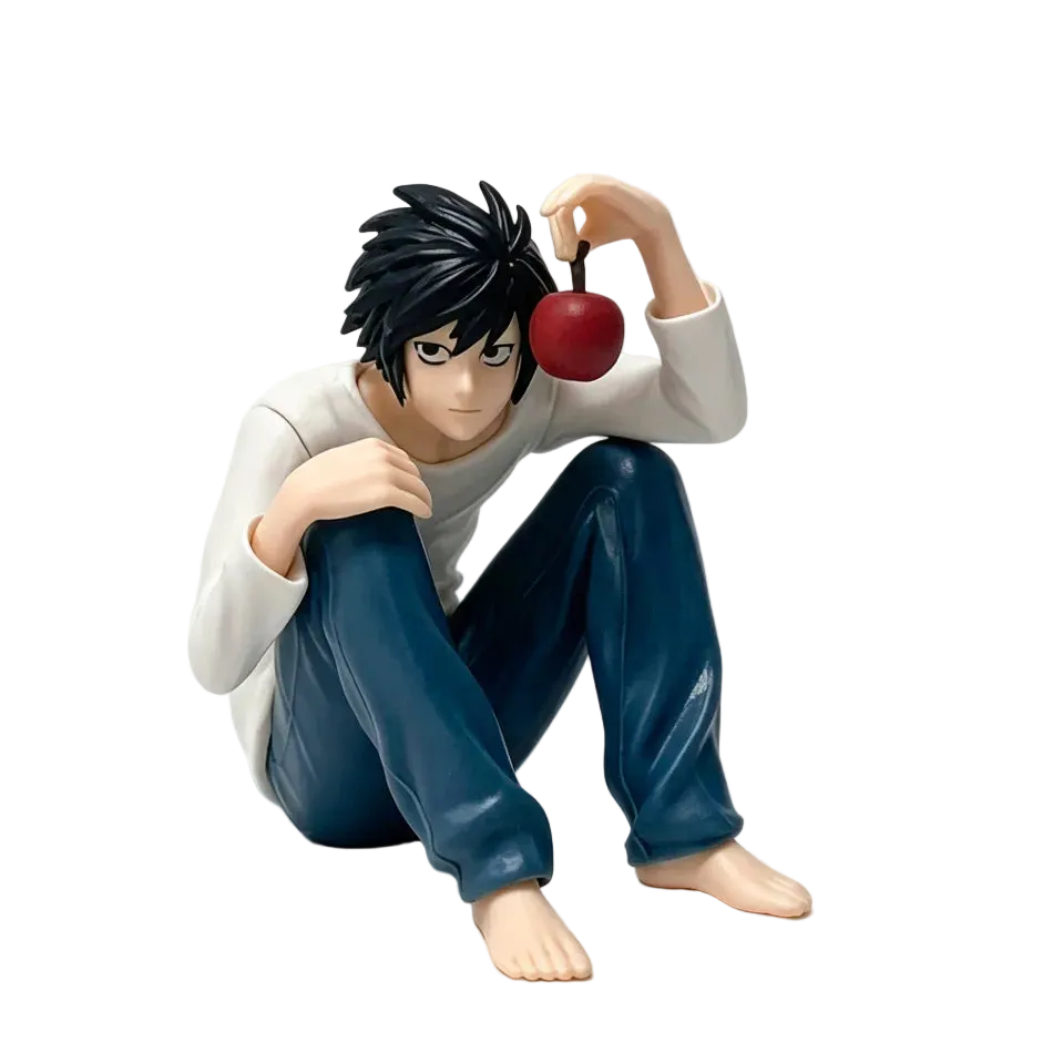 L Lawliet Noodle Stopper Figure – Death Note Collectible