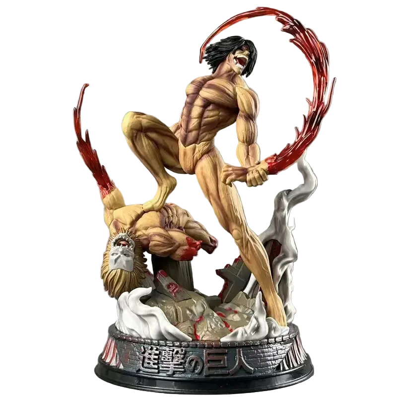Eren Yeager Combat Form Figure – Attack on Titan Collectible