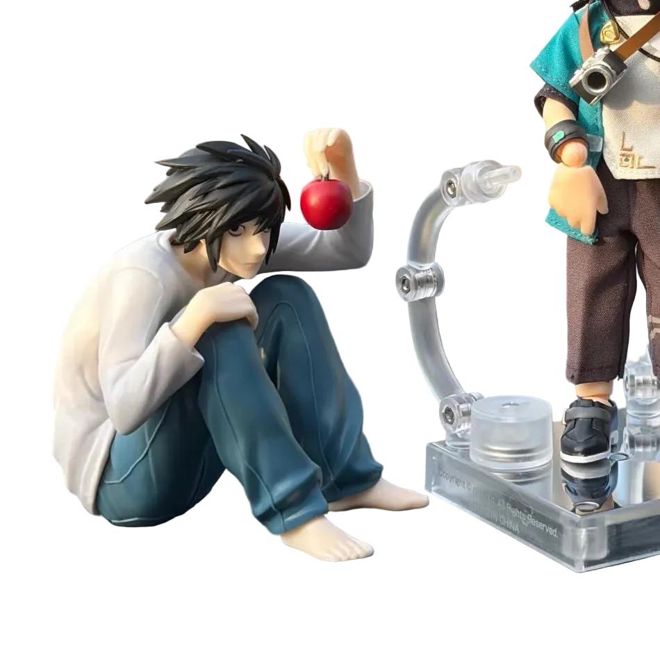 L Lawliet Noodle Stopper Figure – Death Note Collectible
