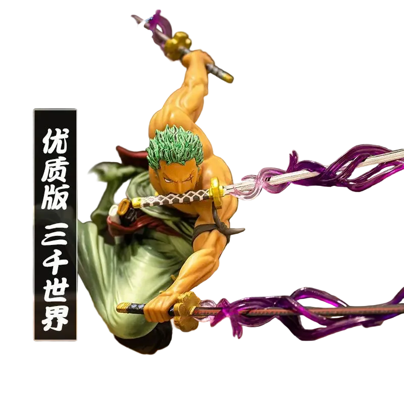 Roronoa Zoro Three-Sword Style Figure – One Piece Collectible