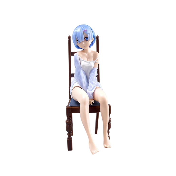 Rem/Ram Sitting Figure 15cm – Re:Zero Collectible