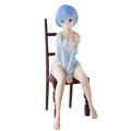 Rem/Ram Sitting Figure 15cm – Re:Zero Collectible