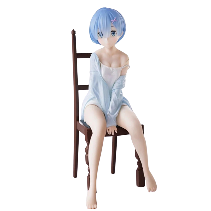 Rem/Ram Sitting Figure 15cm – Re:Zero Collectible