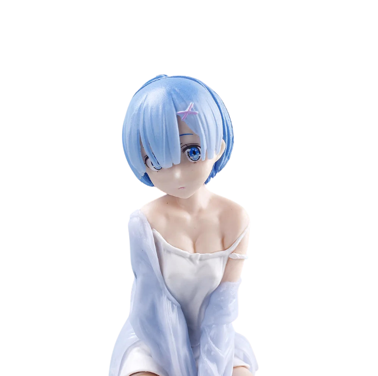 Rem/Ram Sitting Figure 15cm – Re:Zero Collectible
