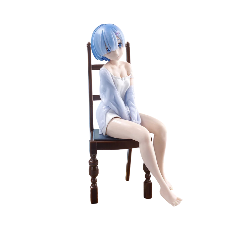Rem/Ram Sitting Figure 15cm – Re:Zero Collectible