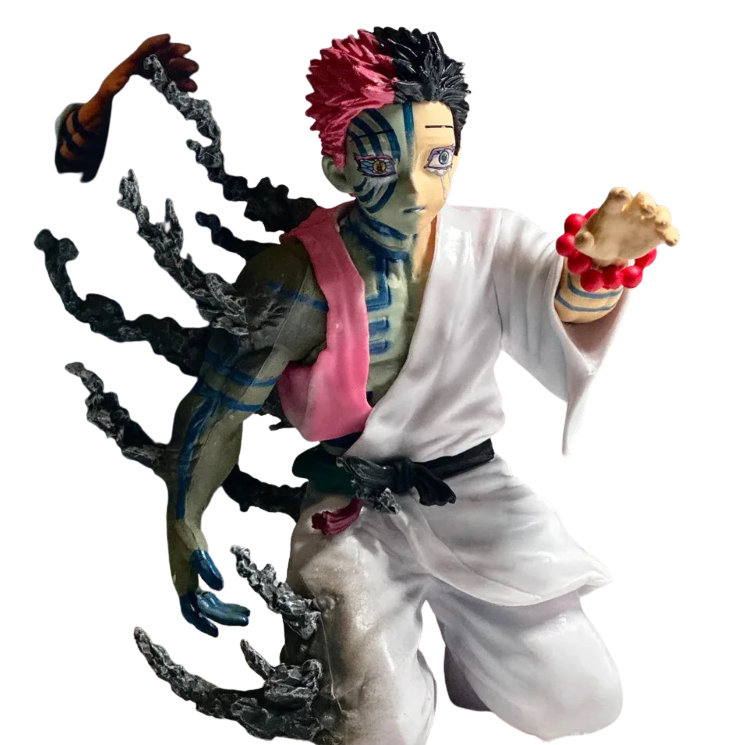 Akaza Kneeling Pose Figure – Demon Slayer Collectible